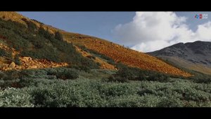 Нефритовый водопад. Ручей Нырдвоменшор. Полярный Урал.