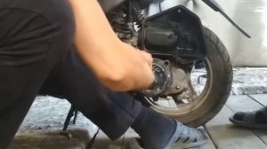 Лёгкий ремонт Honda dio AF 18