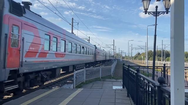? ЭП2К с пассажирским поездом №139М Санкт-Петербург - Брянск. смотреть онлайн