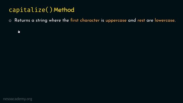 String Methods in Python (Part 5)