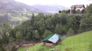 Unwetter in Bad Gastein - Ardacker Brücke - Gasthof Gamskar