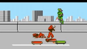 TMNT 2 the arcade game прохождение на денди