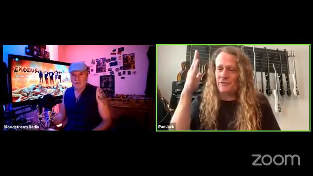 Jack Gibson - EXODUS (USA) - live interview смотреть онлайн