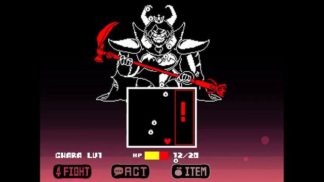 Underfell: Asgore Pacifist Battle (Undertale FanGame) Fight смотреть онлайн