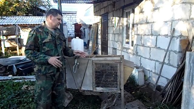 Клетки для кроликов из ДЕРЕВА! смотреть онлайн