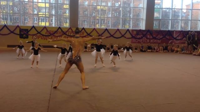 Снежинки. Показательное выступление. смотреть онлайн