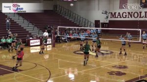 The Woodlands vs. Lumberton Volleyball Highlights