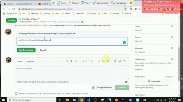 Secrets of collaboration using GitHub and GIT? See this live example ! смотреть онлайн