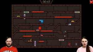 Новая  Игра Огонь и Вода 5: Элементы. Необычные огненные и водные храмы ч.1