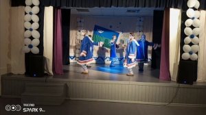 хантыйский стилизованный танец "Красота природы" коллектив "Серебро Дождя" село Ванзеват