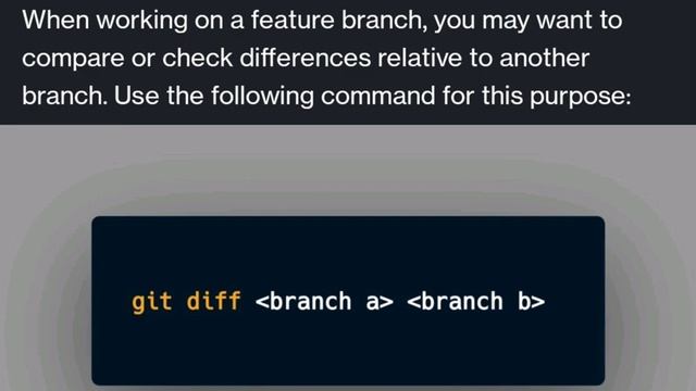 git diff command