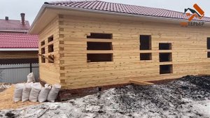 Строительство - дома из бруса 12 на 6