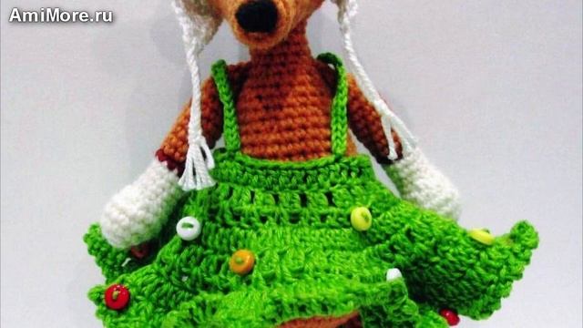 Амигуруми: схема Лисы. Игрушки вязаные крючком - Free crochet patterns.