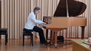 М.Дворжак Джазовый этюд #3. M.Dvorzhak Jazz Etude #3. Исп.Перунова Юлия, 14 лет.