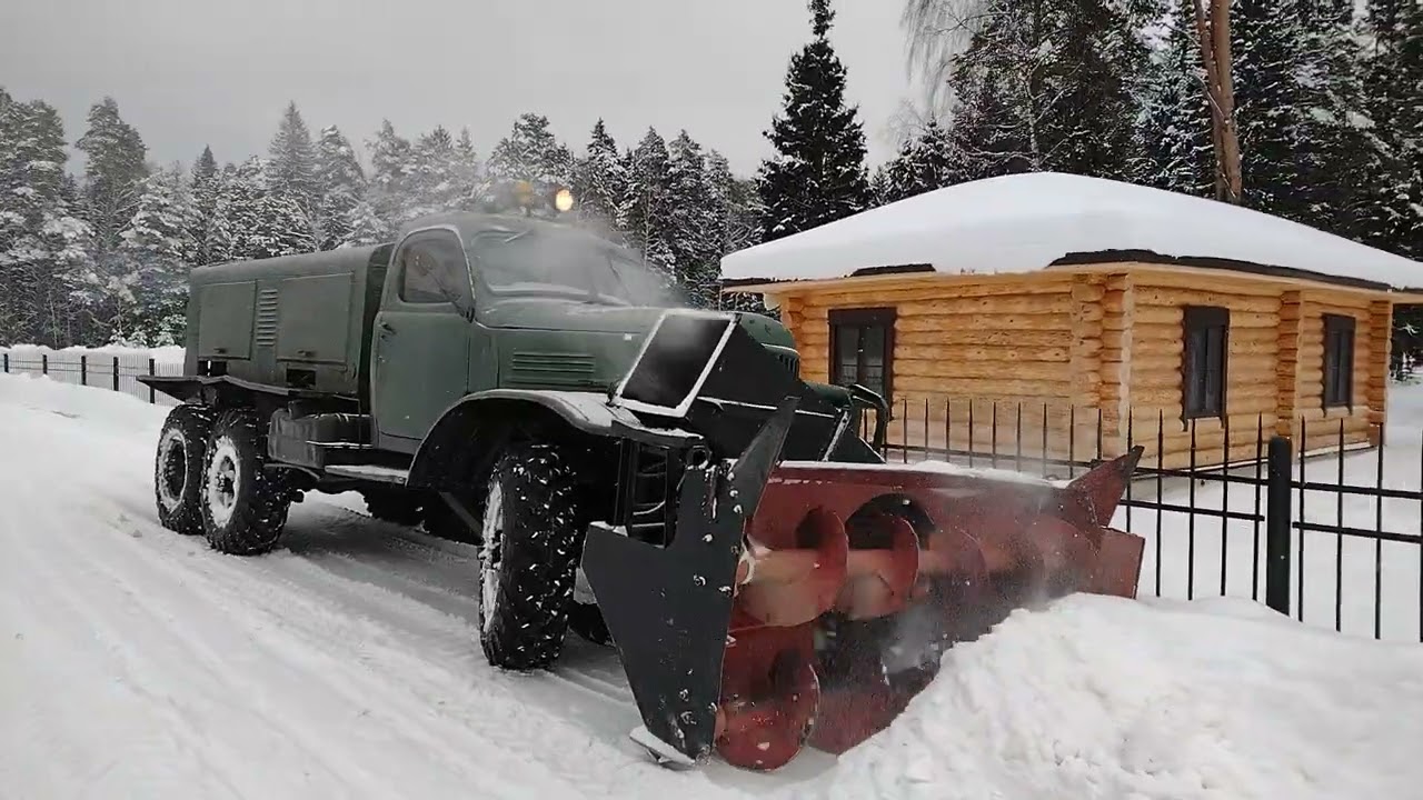 Снегоуборочная Машина