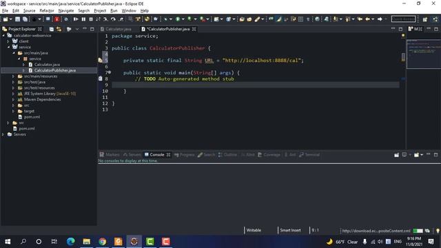 JAX-WS SOAP Based WebService And Client Consuming