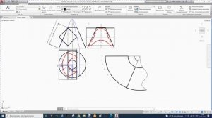 35. Построение развертки усеченного конуса с линией пересечения