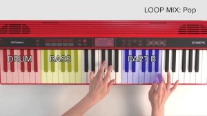 “Create Music with LOOP MIX (Pop)” Roland GO:KEYS #05