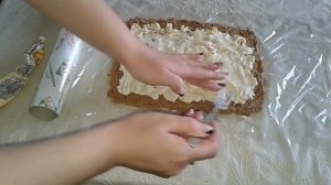 Рулет из куриной печени с сыром