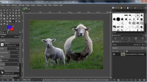 GIMP 2.10 : Faire disparaître un objet ou un personnage dans une image