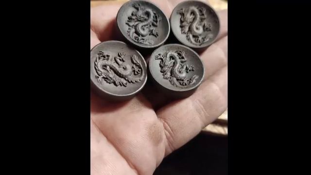 Реставрация нард  Делаем новые фишки