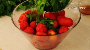 Закуска из помидоров! Делайте сразу ДВЕ ПОРЦИИ!