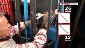 Peugeot 407 - REAR - Задние амортизаторы KYB установка