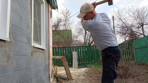 Проводка своими руками в саманном доме 14 серия (заземление)