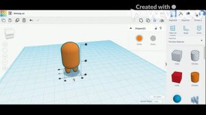 Among us with TinkerCAD