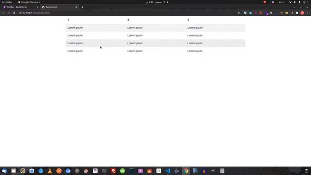 6 - Bootstrap 4 tables | Bootstrap 4 Tutorial смотреть онлайн
