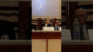 Intervento di Giulio Terzi durante i lavori del Premio AISES e Report Med 2019