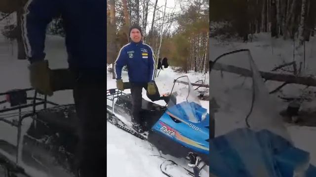 Тайга Варяг 550 и Рысь 500 М катанули как всегда с приключениями. смотреть онлайн