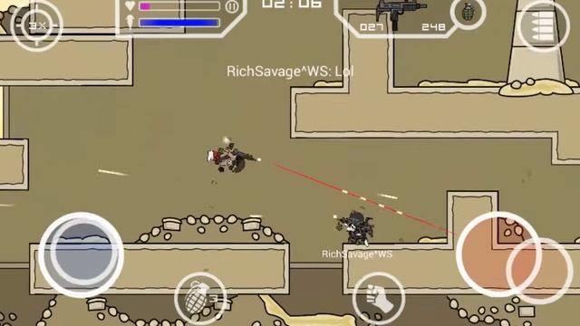 [Doodle Army 2 : Mini Militia] DA2 +Purpleguy+ ONLINE MULTIPLAYER