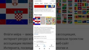 Флаги стран мира