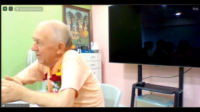 BVV Narasimha Swami, Krishna's pastimes in Vrindavan, Hong Kong, 23.10.2023 смотреть онлайн