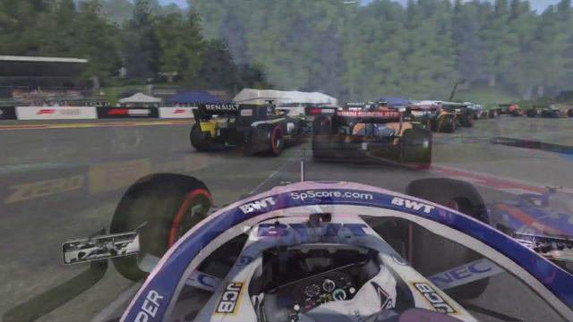 F1 2019 Game (Crashes) 6