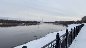 Киров. Нововятск. Новая набережная.