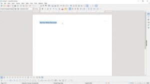 Libre Office | 02 |  Writer Document