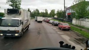 Пробный выезд после ремонта плд секций...