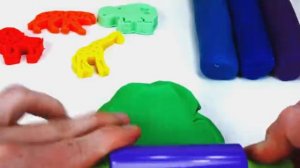 Learn Colors and Animal Names with Fun Play-Doh Cookie Cutters!