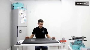 Установка на стену телевизора 40-70"на наклонно-поворотный кронштейн для телевизора VESA 600х400 M6
