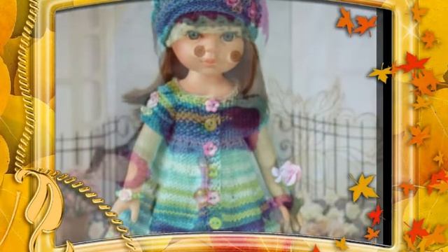 Самая красивая вязанная одежда для кукол смотреть онлайн