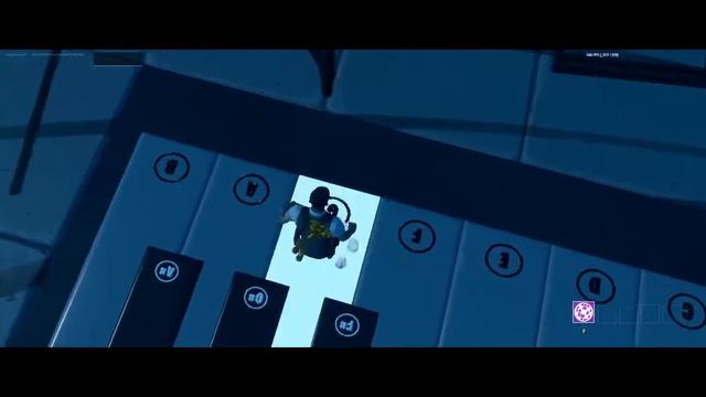 Alone By Marshmello On the Fortnite Party Royale Piano смотреть онлайн