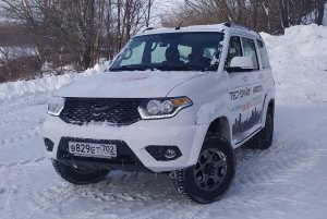 Прадо на минималках. Уаз Патриот на автомате