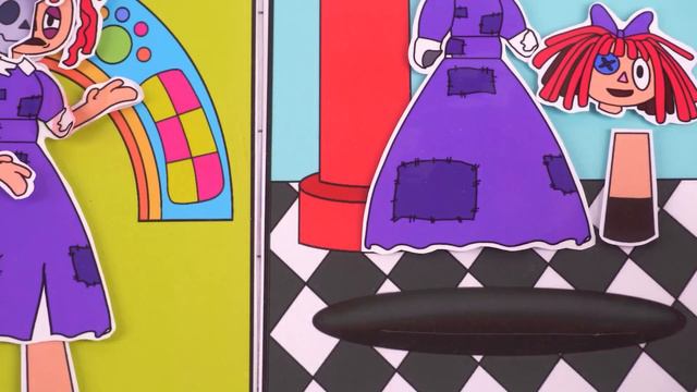 🤡 Game Book 🤡 Roblox Amazing Digital Circus Story Game 🎪 Jax Rescue Pregnant Pomni's Wife?