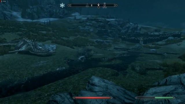 TES 5 Skyrim AE | Великан развалил кабины и ушел на расслабоне. смотреть онлайн