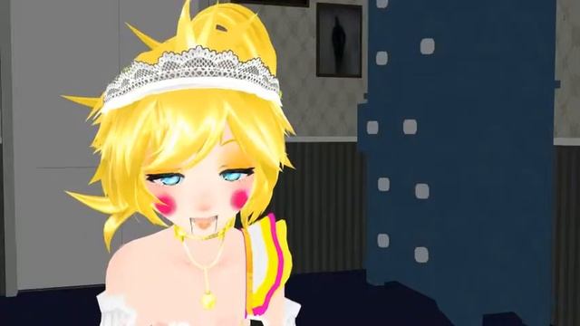 {MMD}Парень подарил своей девушке котенка:)(+DL) смотреть онлайн