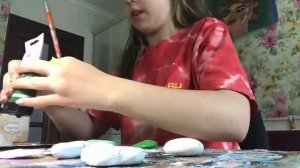 Рисую на камнях