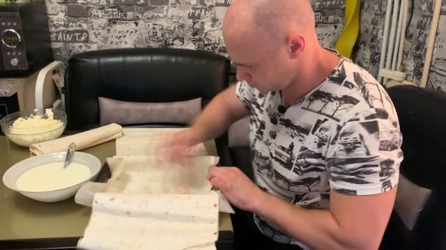 Хачапури из лаваша. Готовим по быстрячку.