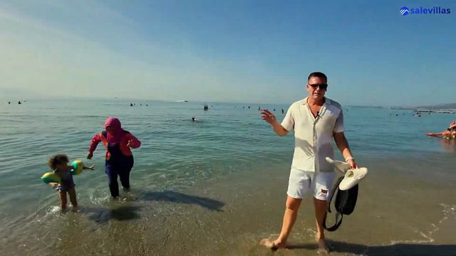 Обзор самого длинного пляжа LONG BEACH Кушадасы, Турция смотреть онлайн